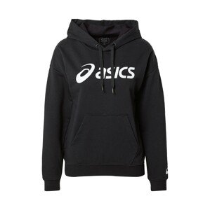 ASICS Športová mikina  čierna / biela