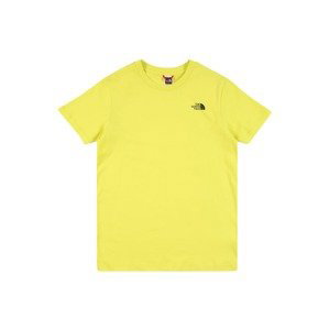 THE NORTH FACE Funkčné tričko  žltá / čierna