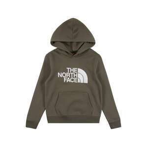 THE NORTH FACE Mikina 'DREW PEAK'  biela / kaki