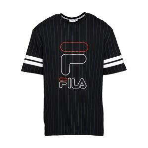 FILA Funkčné tričko 'JAMIRO'  čierna / biela / červená / námornícka modrá