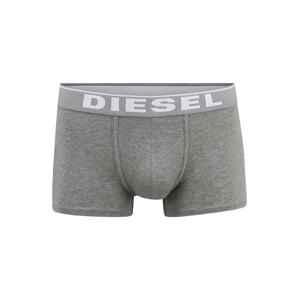 DIESEL Boxerky 'UMBX-DAMIEN'  sivá melírovaná / biela