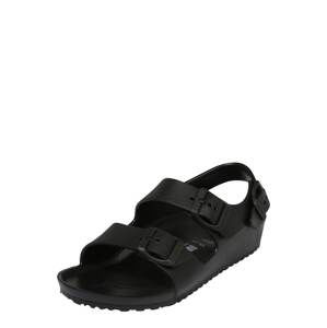 BIRKENSTOCK Otvorená obuv 'Milano'  čierna