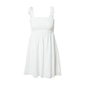 HOLLISTER Letné šaty  biela