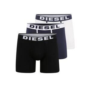 DIESEL Boxerky 'UMBX-SEBASTIAN'  čierna / námornícka modrá / biela