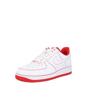 Nike Sportswear Nízke tenisky 'Air Force 1 '07'  biela / červená