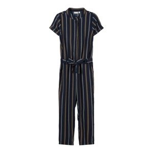 NAME IT Jumpsuit 'NKFDERA'  tmavomodrá / horčicová / biela