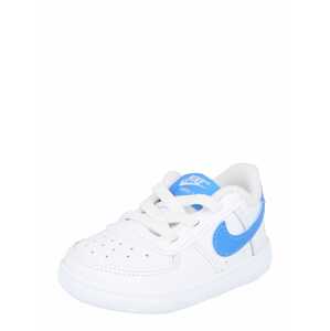 Nike Sportswear Tenisky 'Force 1 Crib'  biela / svetlomodrá