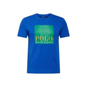 Polo Ralph Lauren Tričko  modrá / svetlozelená / svetlooranžová / biela