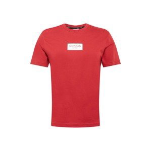 Calvin Klein Tričko  červená / biela