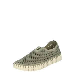 ILSE JACOBSEN Slip-on obuv 'FLATS'  kaki