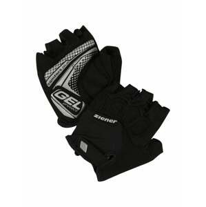 ZIENER Handschuhe 'COLIT'  čierna / striebornosivá