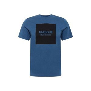 Barbour International Tričko  modrá / čierna