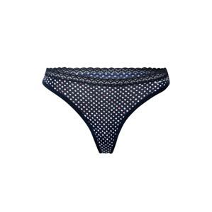 Tommy Hilfiger Underwear String  tmavomodrá / červená / biela