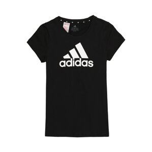 ADIDAS SPORTSWEAR Funkčné tričko 'Essentials'  čierna / biela