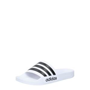 ADIDAS SPORTSWEAR Papuče 'Adilette'  čierna / biela