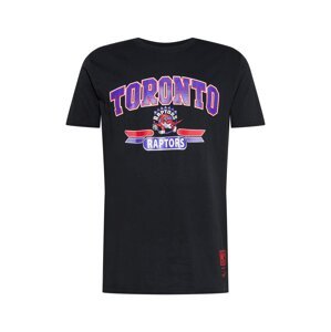 Mitchell & Ness Tričko 'TORONTO RAPTORS'  čierna / fialová / biela / červená