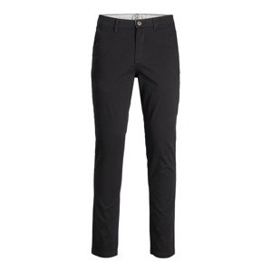 JACK & JONES Chino nohavice 'Marco Dave'  čierna