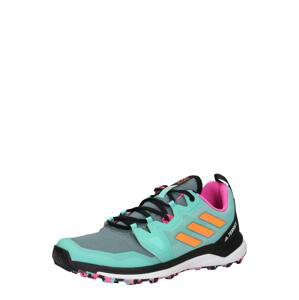 adidas Terrex Bežecká obuv  nefritová / ružová / oranžová / pastelovo modrá