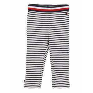 TOMMY HILFIGER Leggings  biela / melónová / tmavomodrá