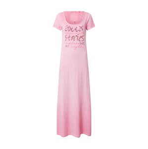 Soccx Šaty  s ružovými fľakmi / fuksia / staroružová
