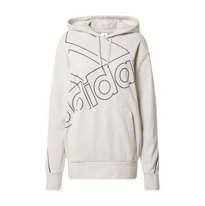 ADIDAS PERFORMANCE Športová mikina 'FAV Q1'  béžová / čierna