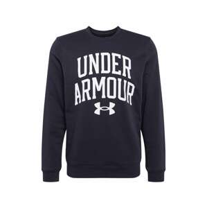 UNDER ARMOUR Športová mikina 'Rival'  čierna / biela