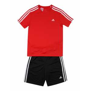 ADIDAS PERFORMANCE Športový úbor  červená / biela / čierna