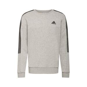 ADIDAS PERFORMANCE Športová mikina  sivá / čierna