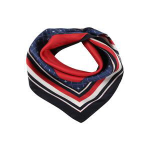 TOMMY HILFIGER Látkové rúško 'ARGYLE'  červená / modrá / tmavomodrá / biela