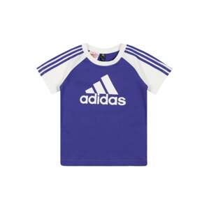 ADIDAS PERFORMANCE Funkčné tričko  indigo / biela