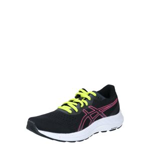 ASICS Bežecká obuv  čierna / ružová / neónovo zelená