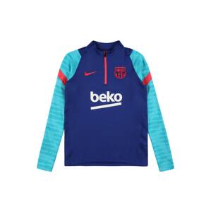 NIKE Športová mikina 'FC Barcelona Strike'  kráľovská modrá / červená / tyrkysová / biela