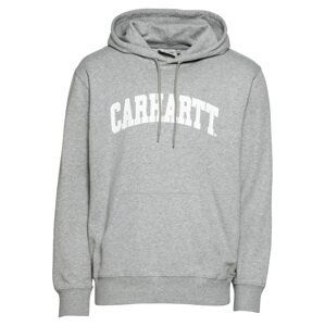 Carhartt WIP Mikina 'University'  sivá melírovaná / biela