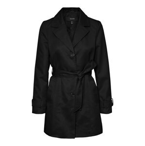 Vero Moda Curve Prechodný kabát 'VMMADISONDONNA'  čierna