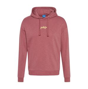 JACK & JONES Mikina 'STOCKHOLM'  rosé / žltá