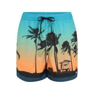 QUIKSILVER Športové plavky - spodný diel 'PARADISE VOLLEY'  oranžová / čierna / modrá