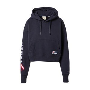 Superdry Sweatshirt  námornícka modrá / biela / červená