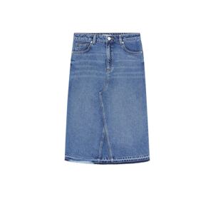 MANGO KIDS Sukňa 'Broky'  modrá denim / svetlohnedá