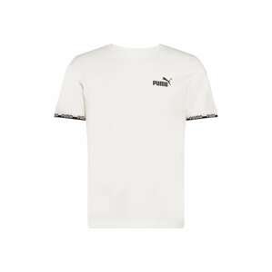 PUMA Funkčné tričko 'AMPLIFIED'  biela / čierna
