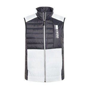 BOSS ATHLEISURE Vesta  čierna / biela