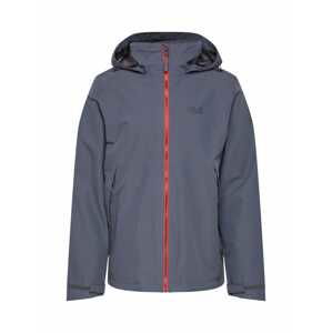 JACK WOLFSKIN Outdoorová bunda 'EVANDALE JACKET M'  antracitová / červená