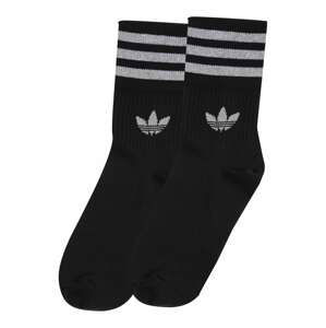 ADIDAS ORIGINALS Ponožky  čierna / sivá melírovaná