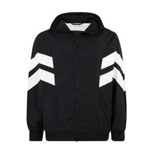 Urban Classics Jacke  čierna / biela