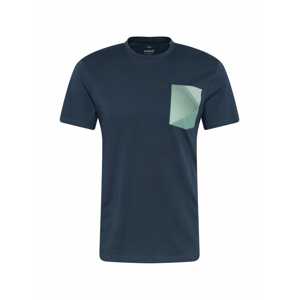 Mavi Tričko 'POCKET PRINTED TEE'  dymovo modrá