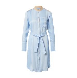 MOS MOSH Košeľové šaty 'Rory Island'  modrá / biela