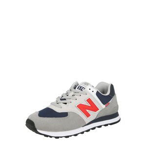 new balance Nízke tenisky '574'  tmavomodrá / biela / kamenná / ohnivo červená