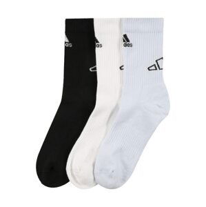 ADIDAS PERFORMANCE Športové ponožky  čierna / biela / azúrová