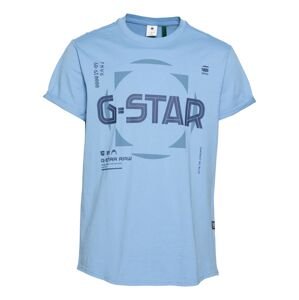 G-Star RAW Tričko 'Lash'  modrá / námornícka modrá
