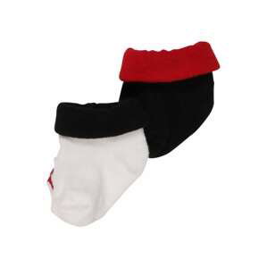 Jordan Ponožky  čierna / biela / červená