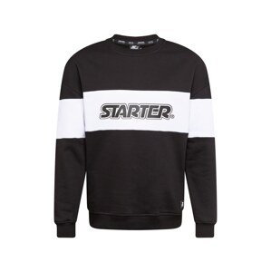 Starter Black Label Sweatshirt  biela / čierna